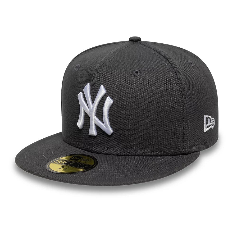 New York Yankees Essential Grey 59FIFTY Fitted Cap-klyvox