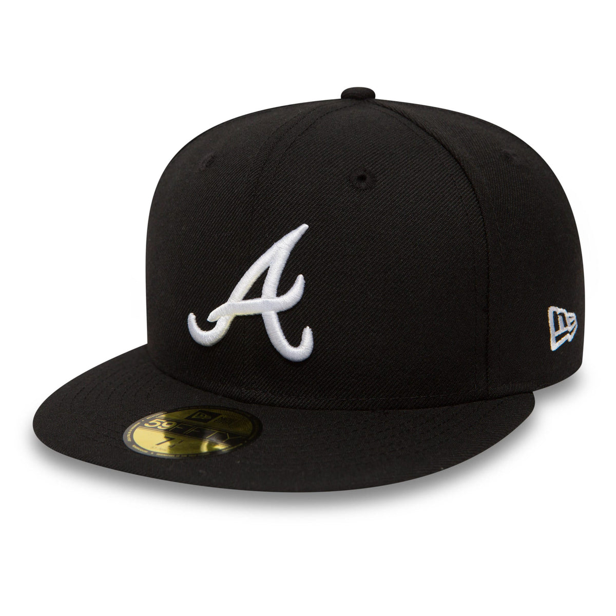 Atlanta Braves Essential Black 59FIFTY Cap-klyvox