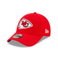 Kansas City Chiefs Youth The League Red 9FORTY Adjustable Cap-klyvox