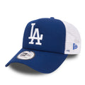 LA Dodgers Clean Blue A-Frame Trucker Cap-klyvox