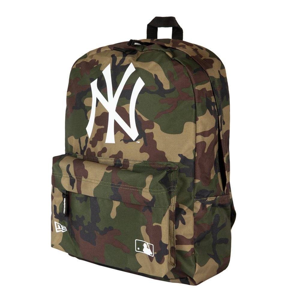 New York Yankees Woodland Camo Stadium Backpack-klyvox