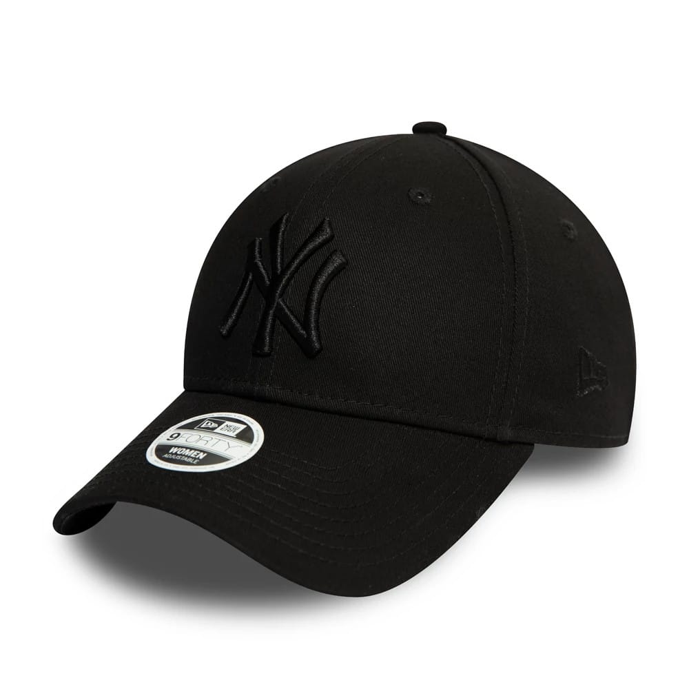 New York Yankees Essential Womens All Black 9FORTY Cap-klyvox