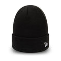 New Era Essential Black Cuff Beanie Hat-klyvox