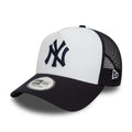 New York Yankees Team Colour White A-Frame Trucker Cap-klyvox