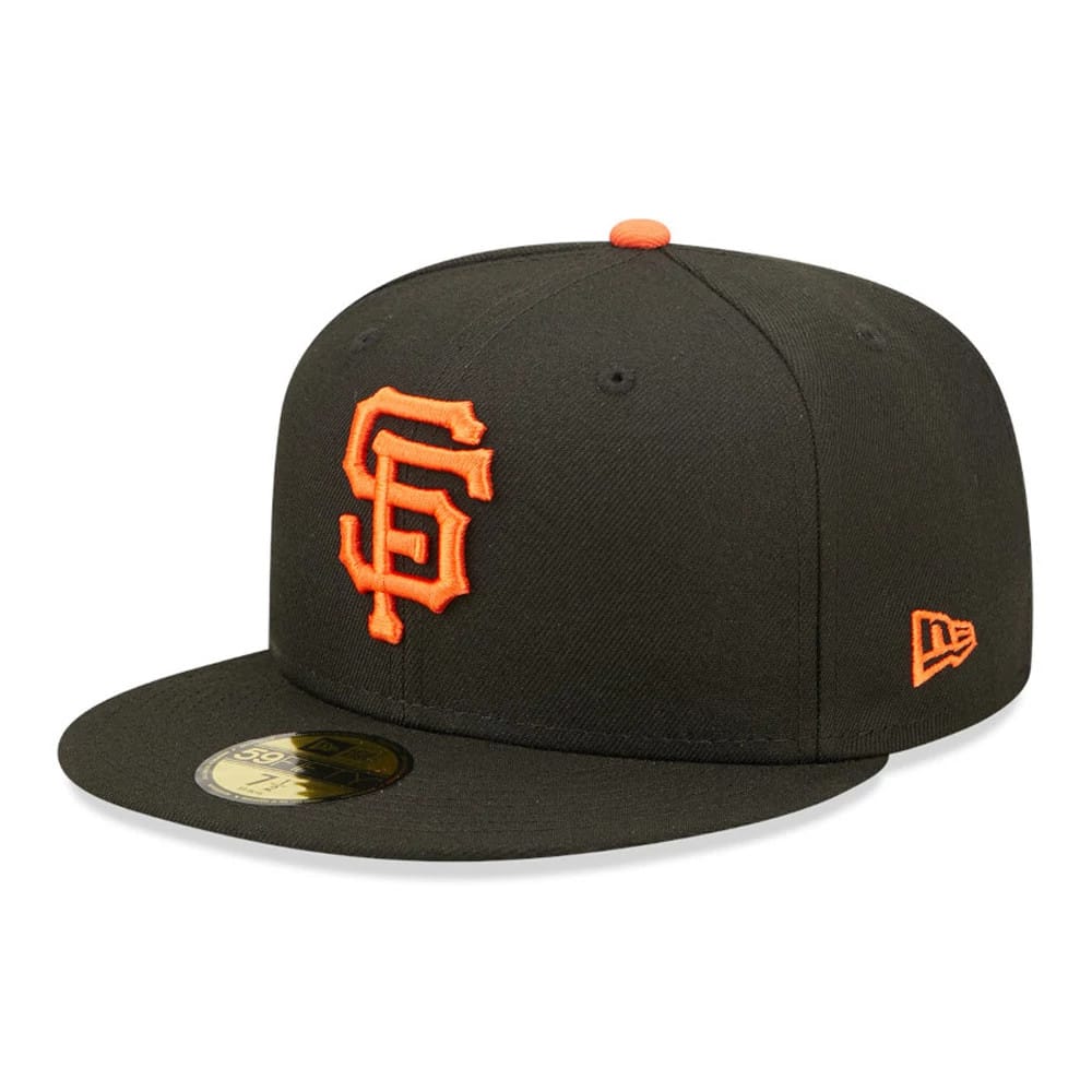 San Francisco Giants Authentic On Field Game Black 59FIFTY Cap-klyvox