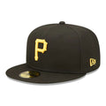 Pittsburgh Pirates Authentic On Field Game Black 59FIFTY Cap-klyvox
