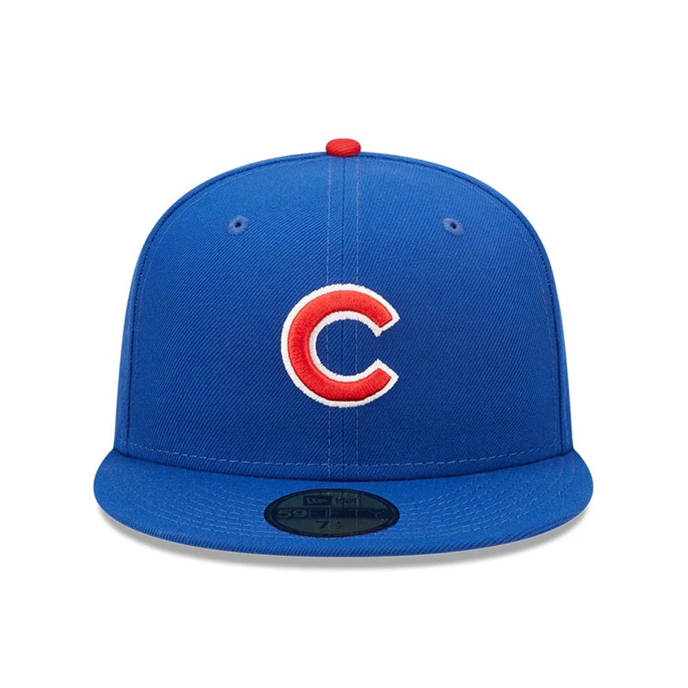 Chicago Cubs Authentic On Field Game Blue 59FIFTY Cap-klyvox