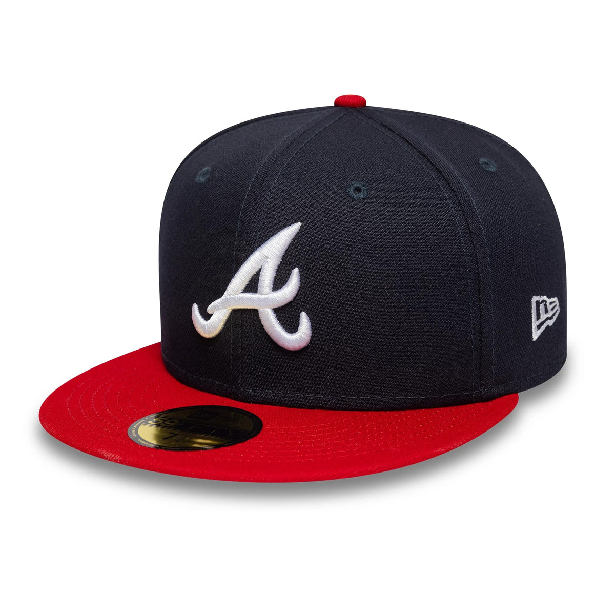 Atlanta Braves Authentic On Field Home Navy 59FIFTY Cap-klyvox