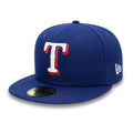 Texas Rangers MLB AC Perf Dark Blue 59FIFTY Fitted Cap-klyvox