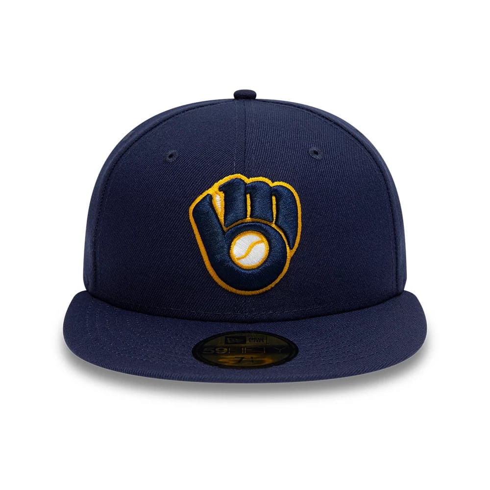 Milwaukee Brewers AC Perf Navy 59FIFTY Cap-klyvox
