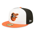 Baltimore Orioles AC Perf Black 59FIFTY Cap-klyvox
