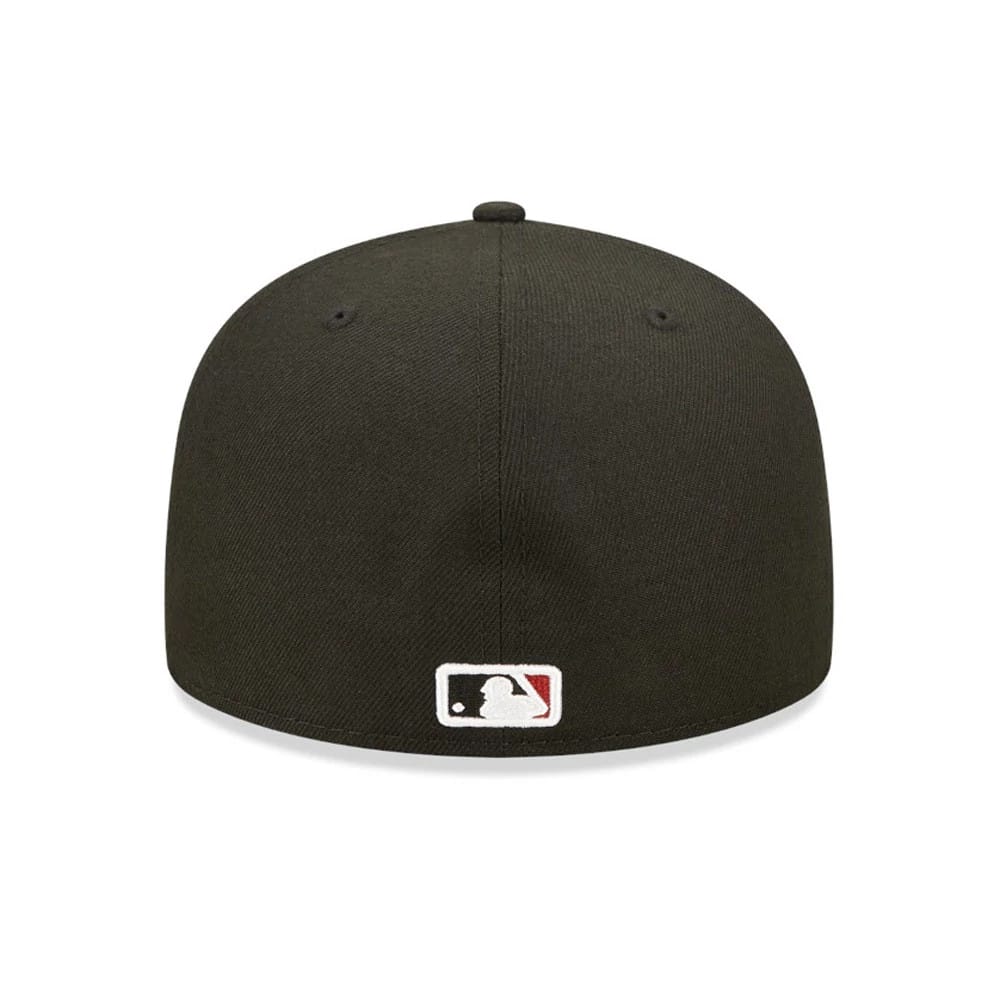 Arizona Diamondbacks Authentic On Field Game Black 59FIFTY Fitted Cap-klyvox