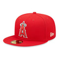 LA Angels Authentic On Field Red 59FIFTY Cap-klyvox