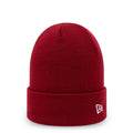 New Era Essential Maroon Cuff Beanie Hat-klyvox