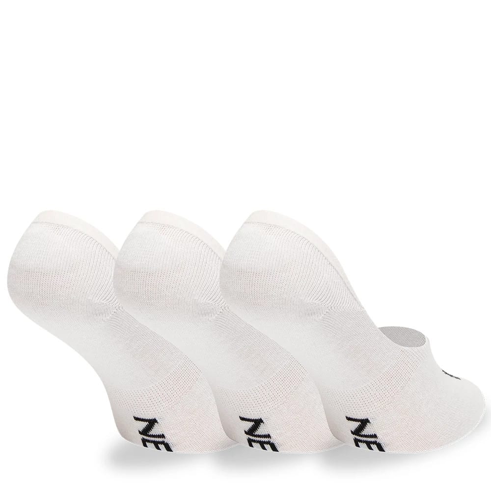 New Era Flag Invisible White Socks-klyvox