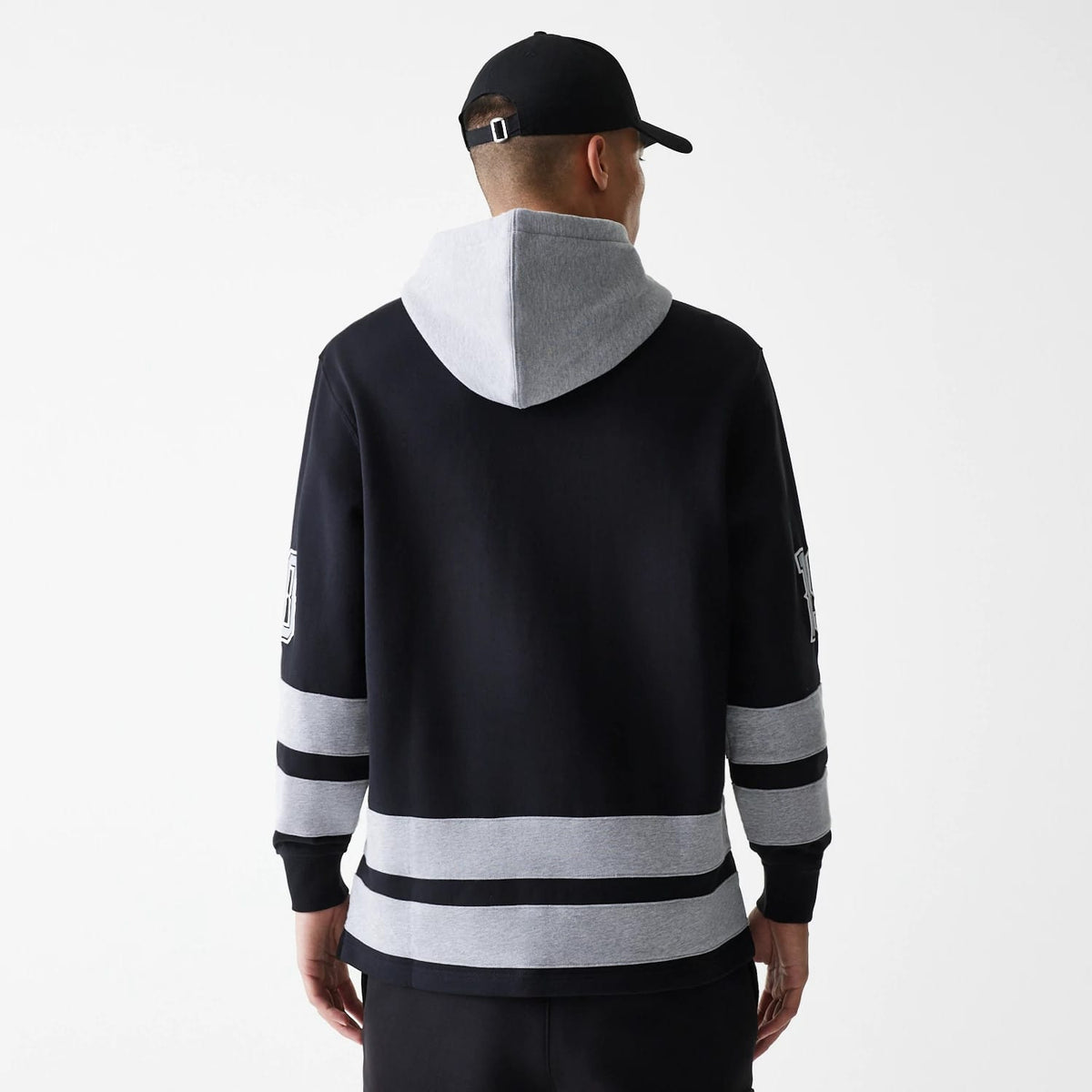 New Era Street Dangle Grey Pullover Hoodie-klyvox