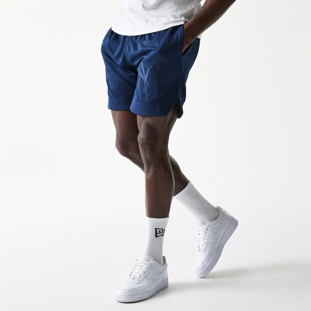 New York Yankees Tonal Pack Blue Shorts-klyvox