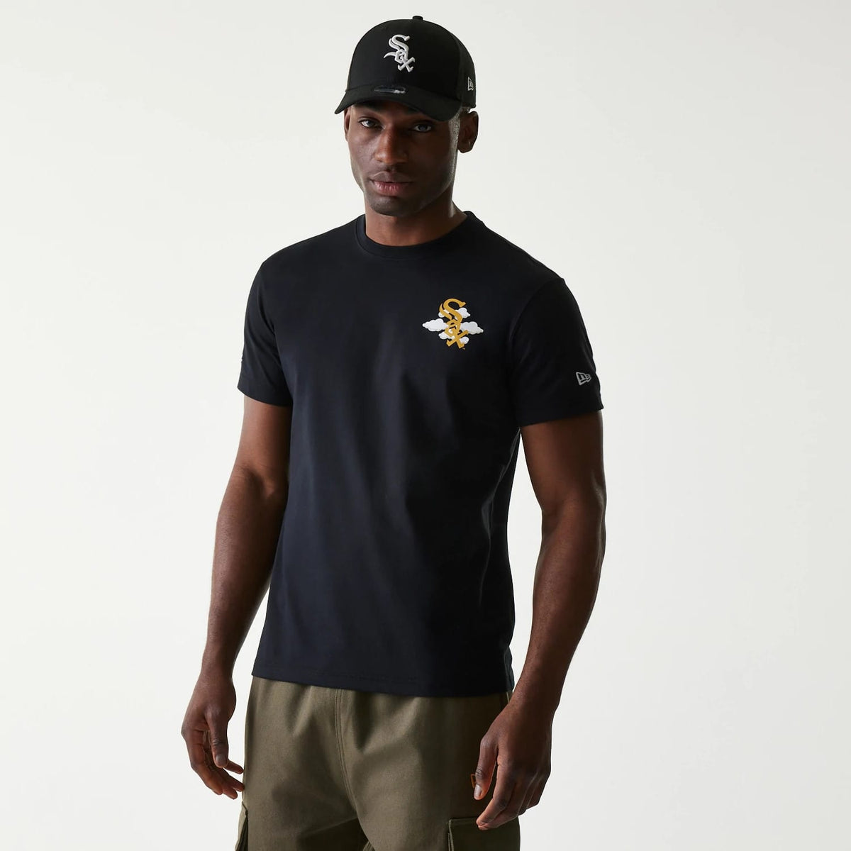 Chicago White Sox MLB 59FIFTY Pack Cloud Black T-Shirt-klyvox