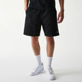 New Era Japan Woven Black Shorts-klyvox