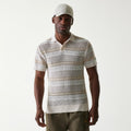New Era Japan Mesh White Polo T-Shirt-klyvox