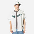Puebla Pericos Mexico LMB On Field White On-Field Jersey-klyvox