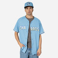 Charros De Jalisco Mexico LMB On Field Pastel Blue On-Field Jersey-klyvox