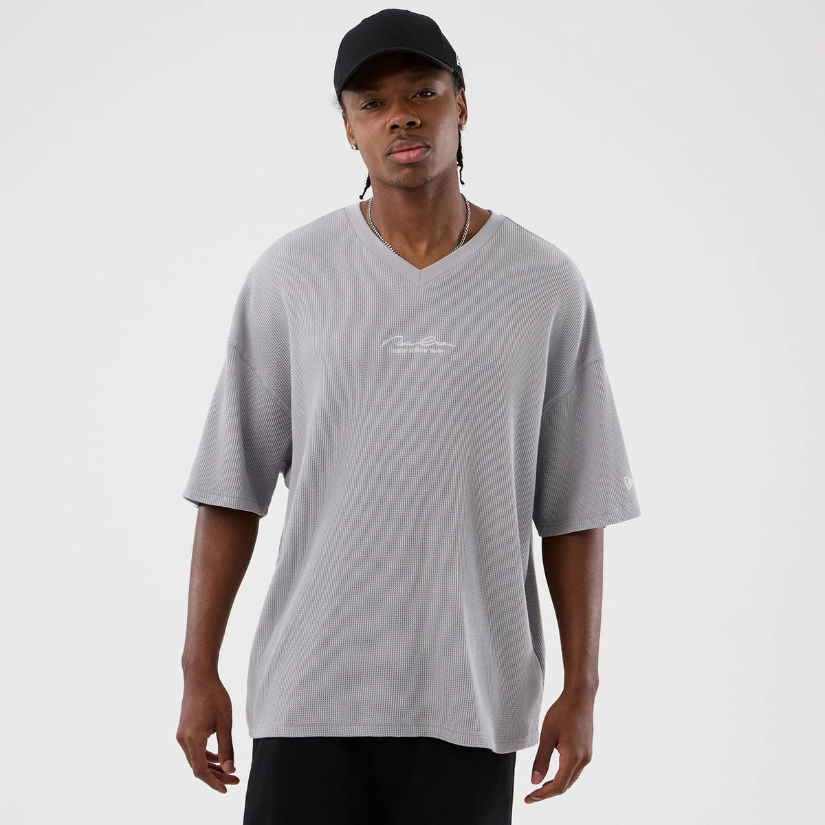 New Era Basic Grey T-Shirt-klyvox