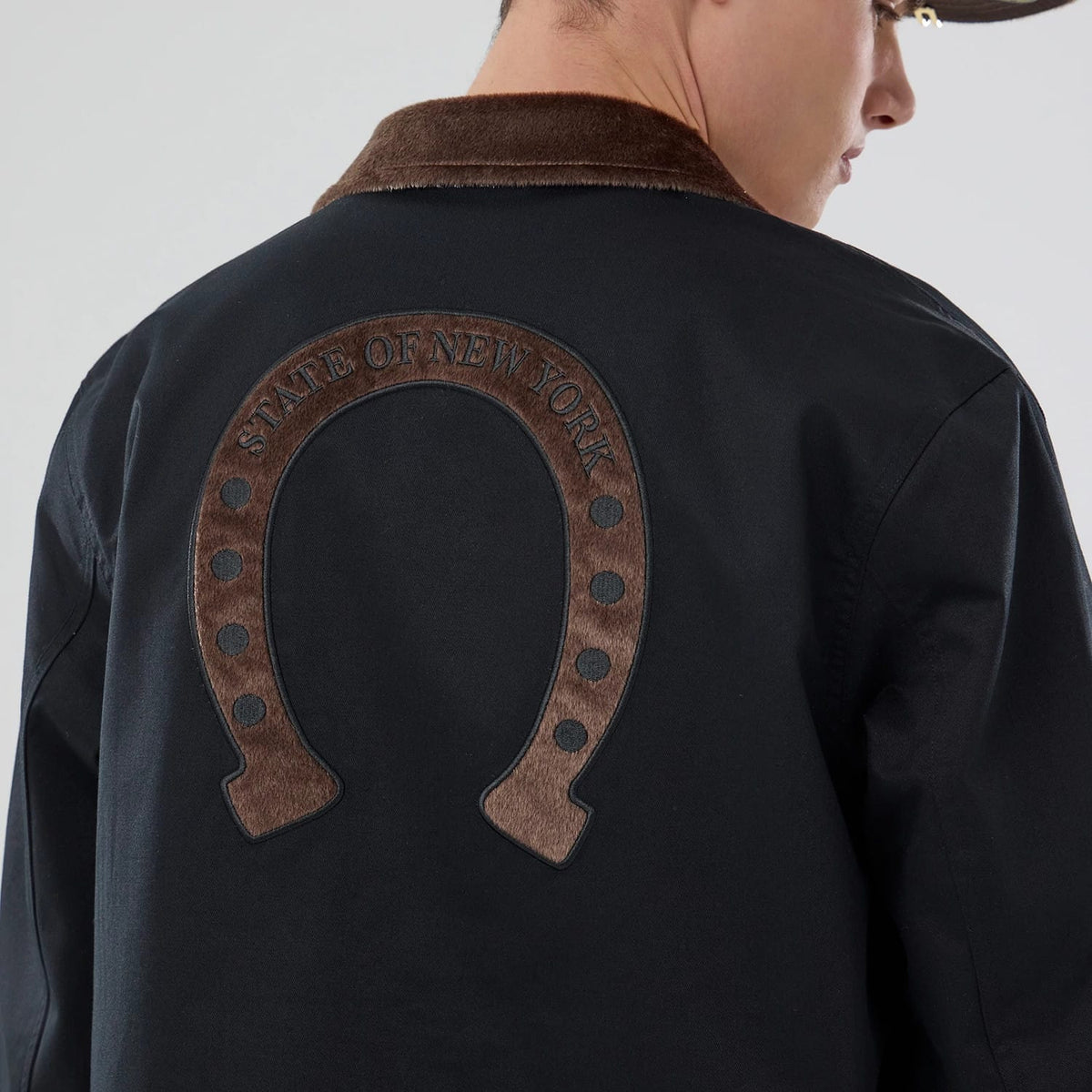 New Era Year Of The Horse Black Jacket-klyvox