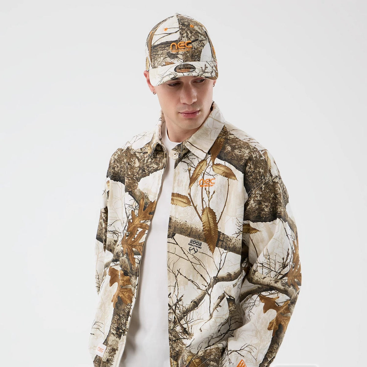 New Era Earthy Skin Real Tree Snow Jacket-klyvox