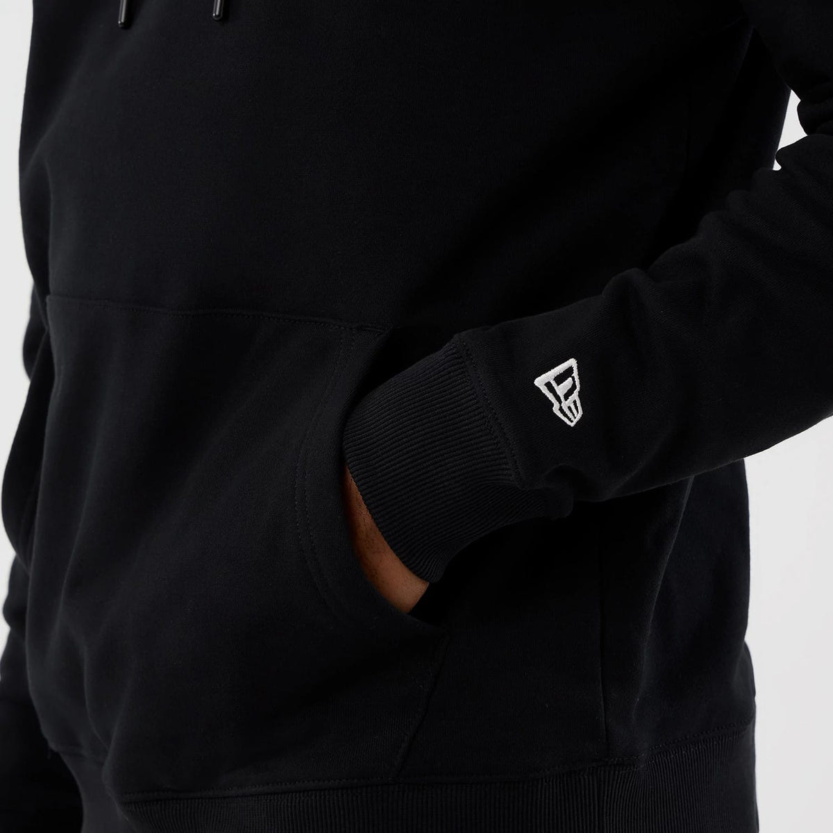 New Era Street Graphic Black Pullover Hoodie-klyvox
