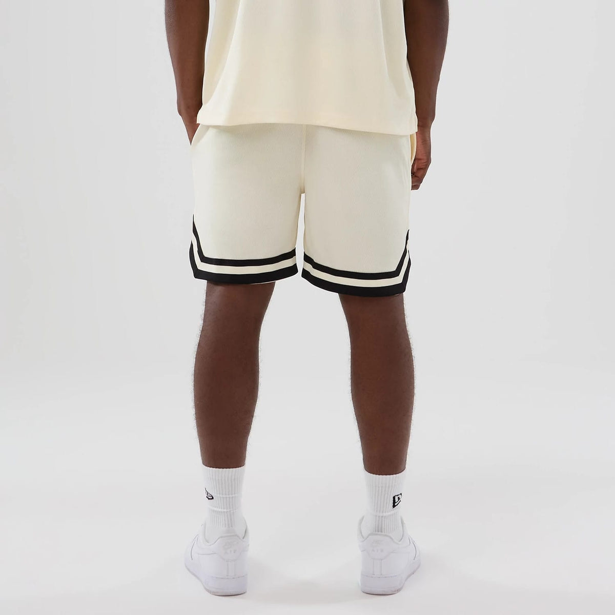 Las Vegas Raiders NFL Historic Cream Shorts-klyvox