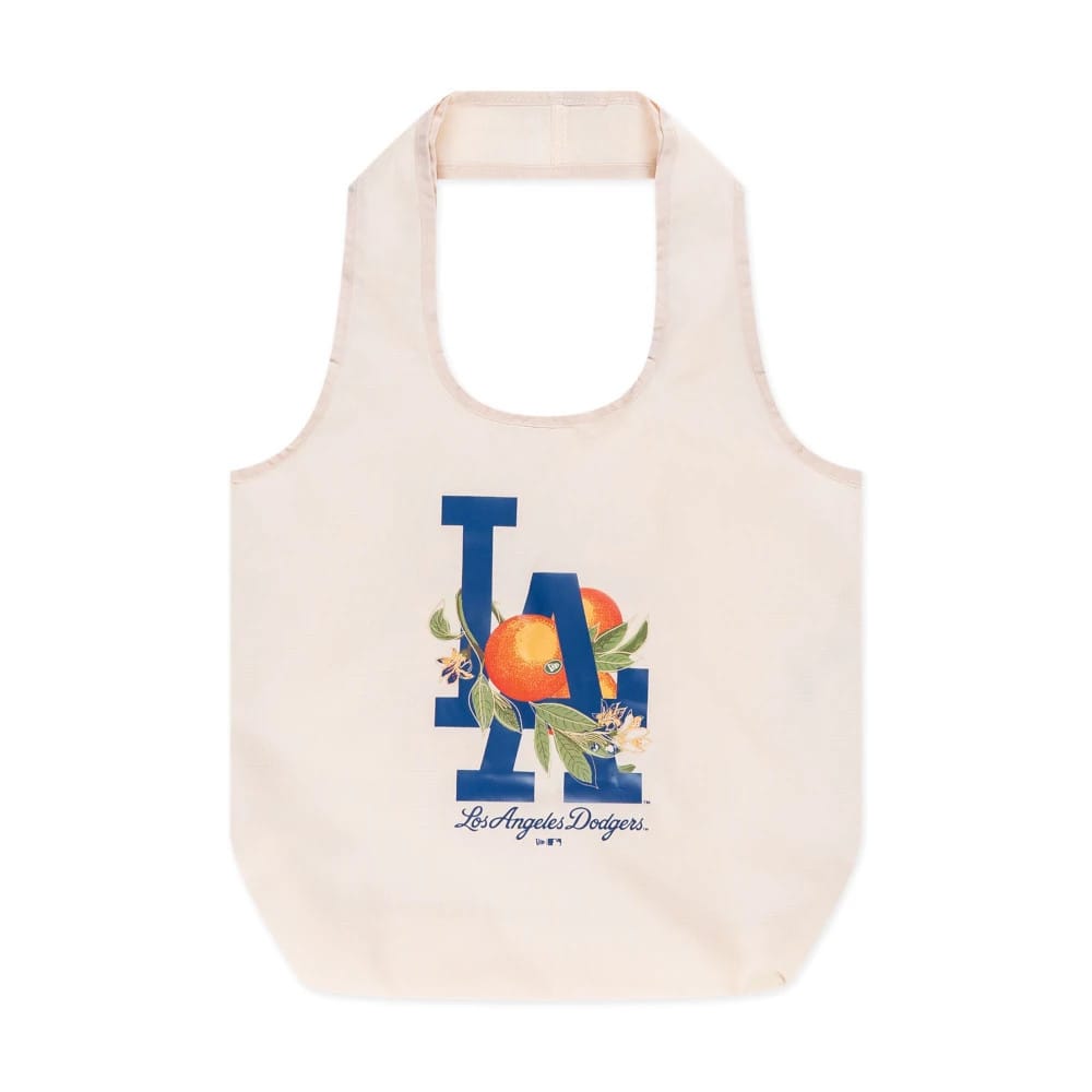 LA Dodgers MLB Harvest Merch Cream Eco Tote Bag-klyvox
