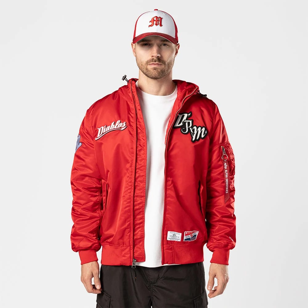 Mexico Diablos LMB X Alpha Red Jacket-klyvox