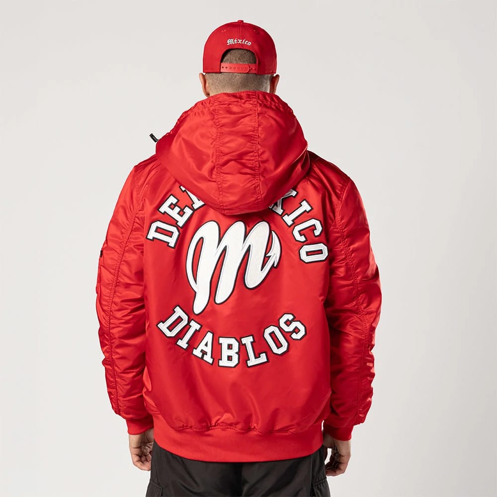 Mexico Diablos LMB X Alpha Red Jacket-klyvox