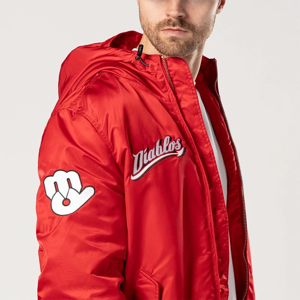 Mexico Diablos LMB X Alpha Red Jacket-klyvox