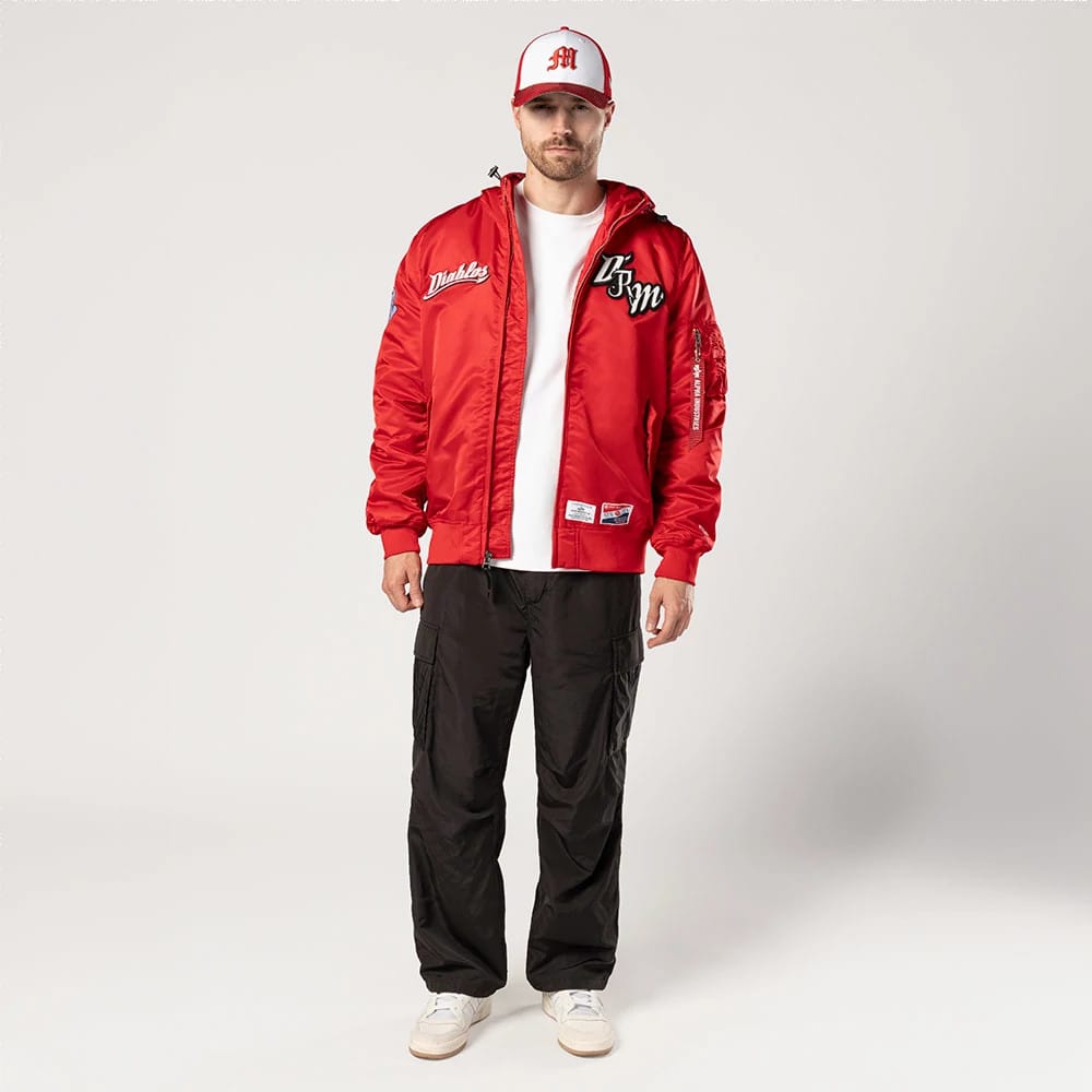 Mexico Diablos LMB X Alpha Red Jacket-klyvox