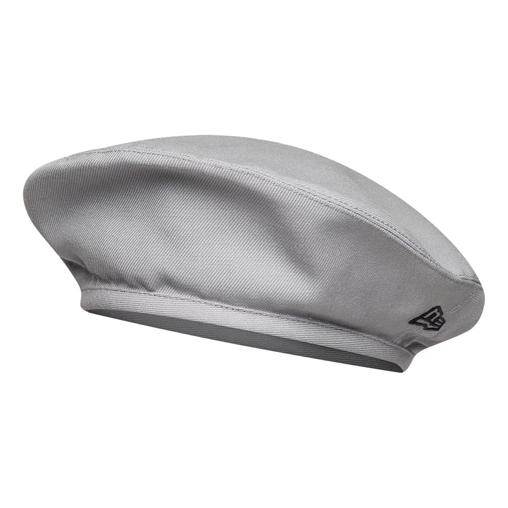 New Era Wool Grey Beret-klyvox