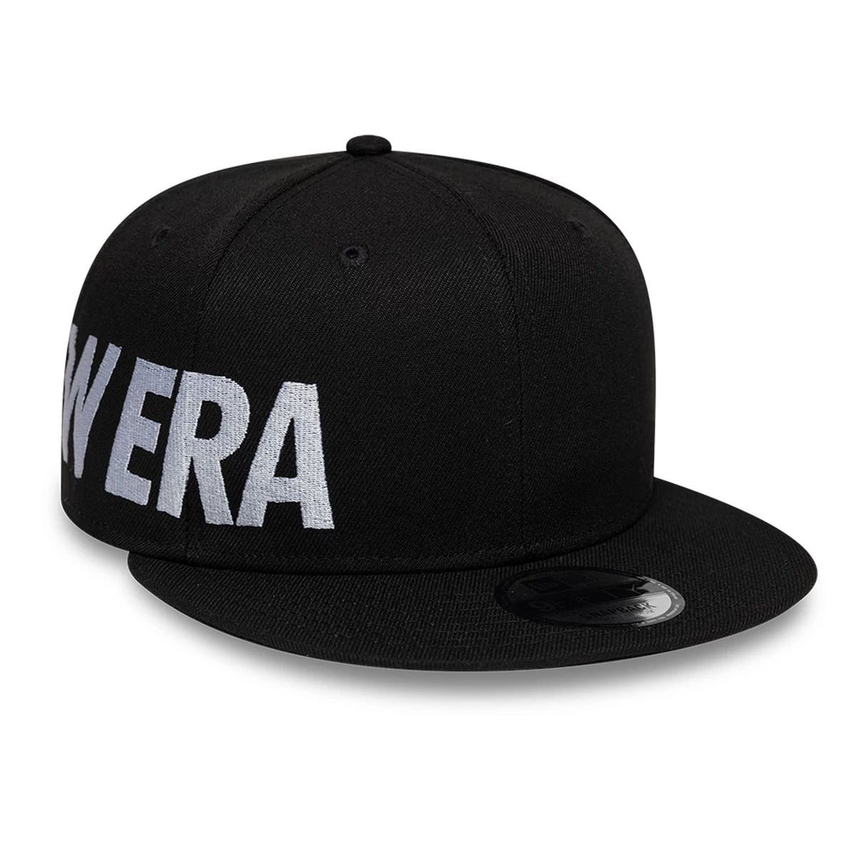 New Era Essential Black 9FIFTY Snapback Adjustable Cap-klyvox