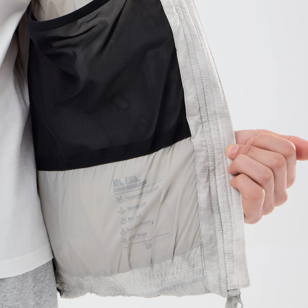 New Era Outdoor Natural Down Jacket-klyvox