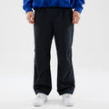 New Era Organic Black Parachute Trousers-klyvox