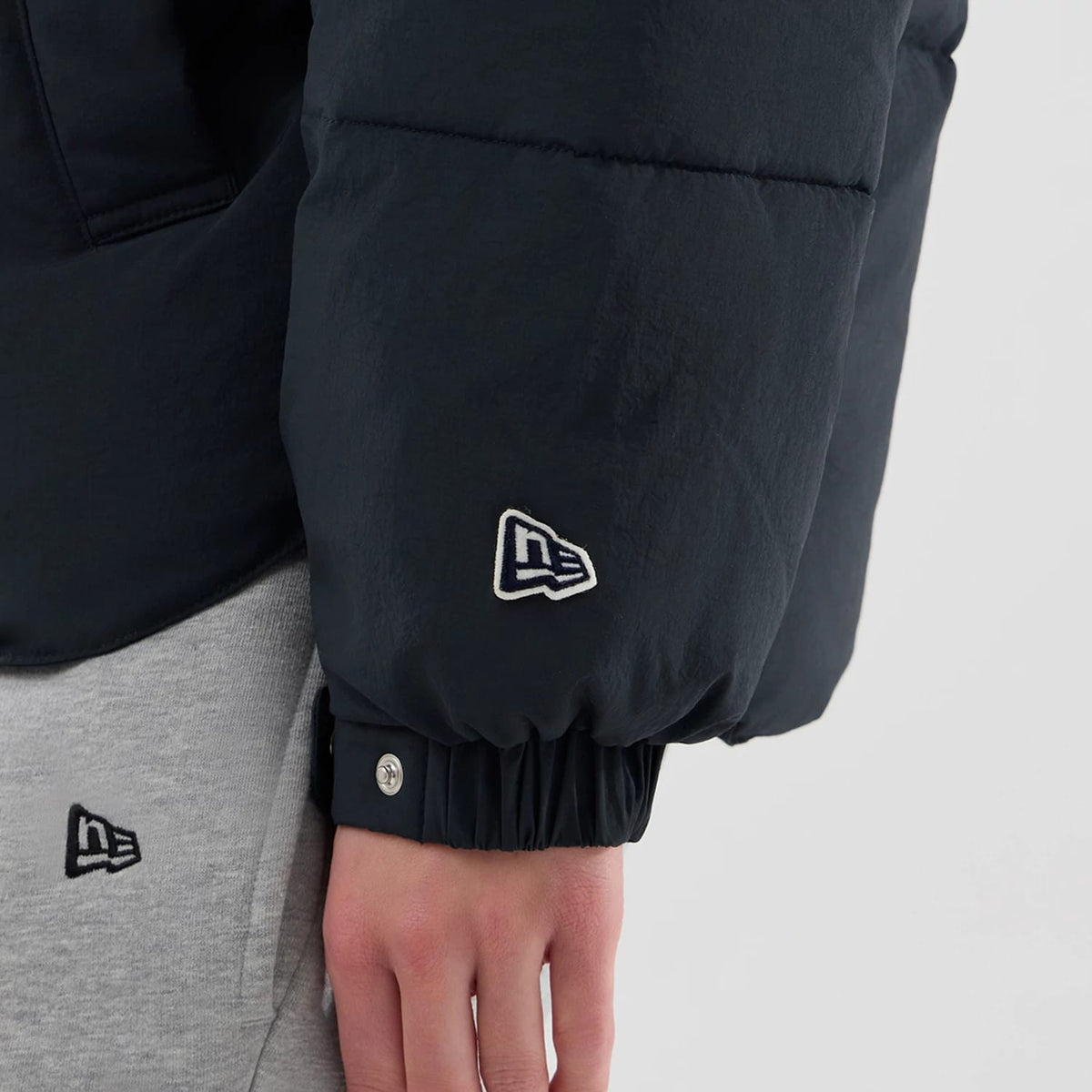 New Era Organic Boa Neck Navy Jacket-klyvox