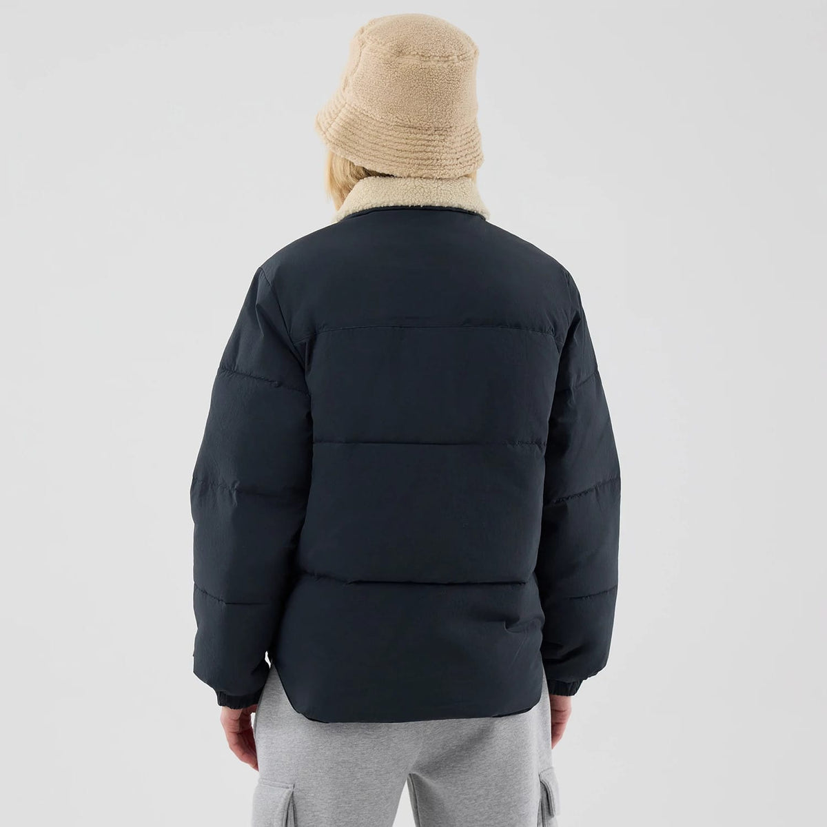 New Era Organic Boa Neck Navy Jacket-klyvox