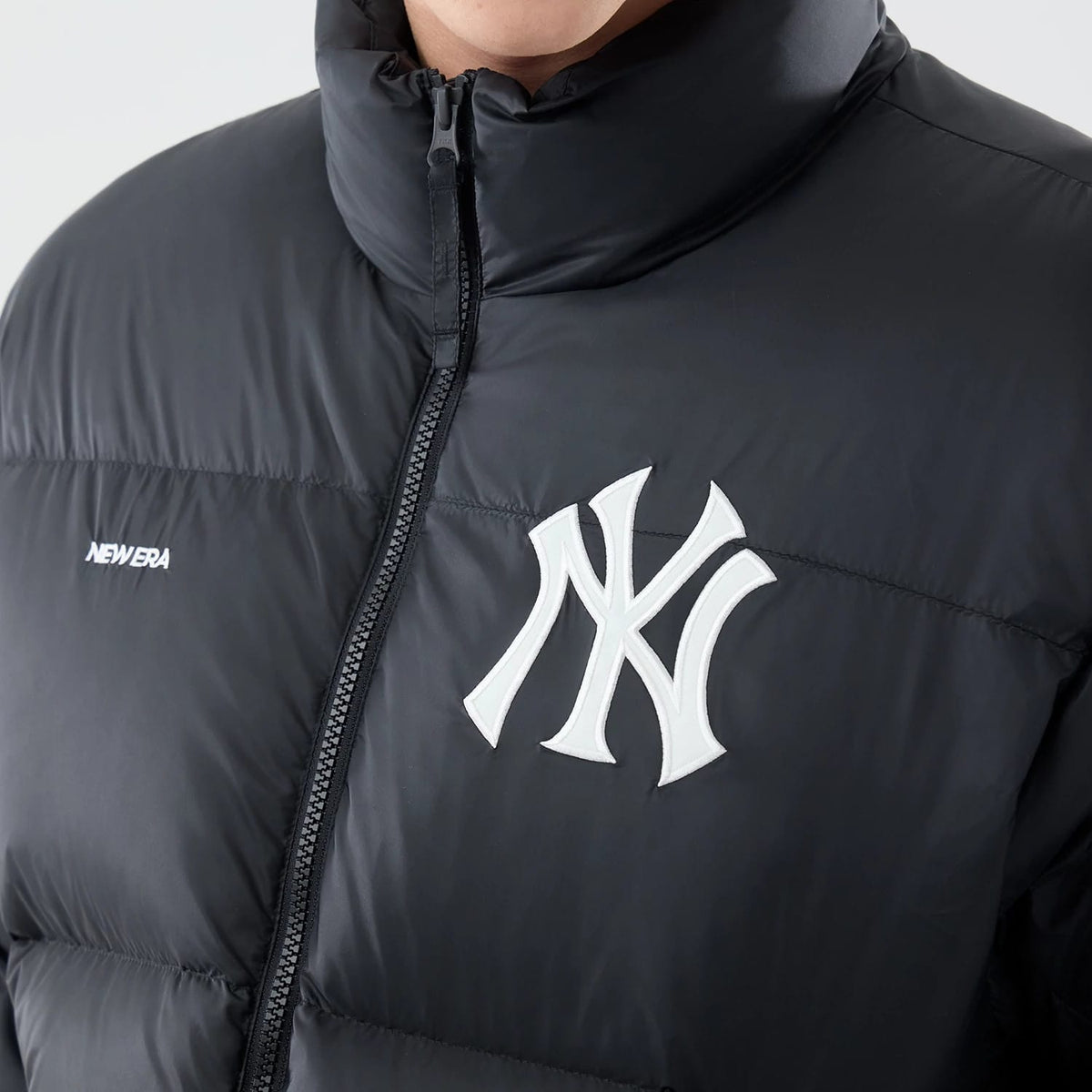 New York Yankees MLB Black Puffer Down Jacket-klyvox