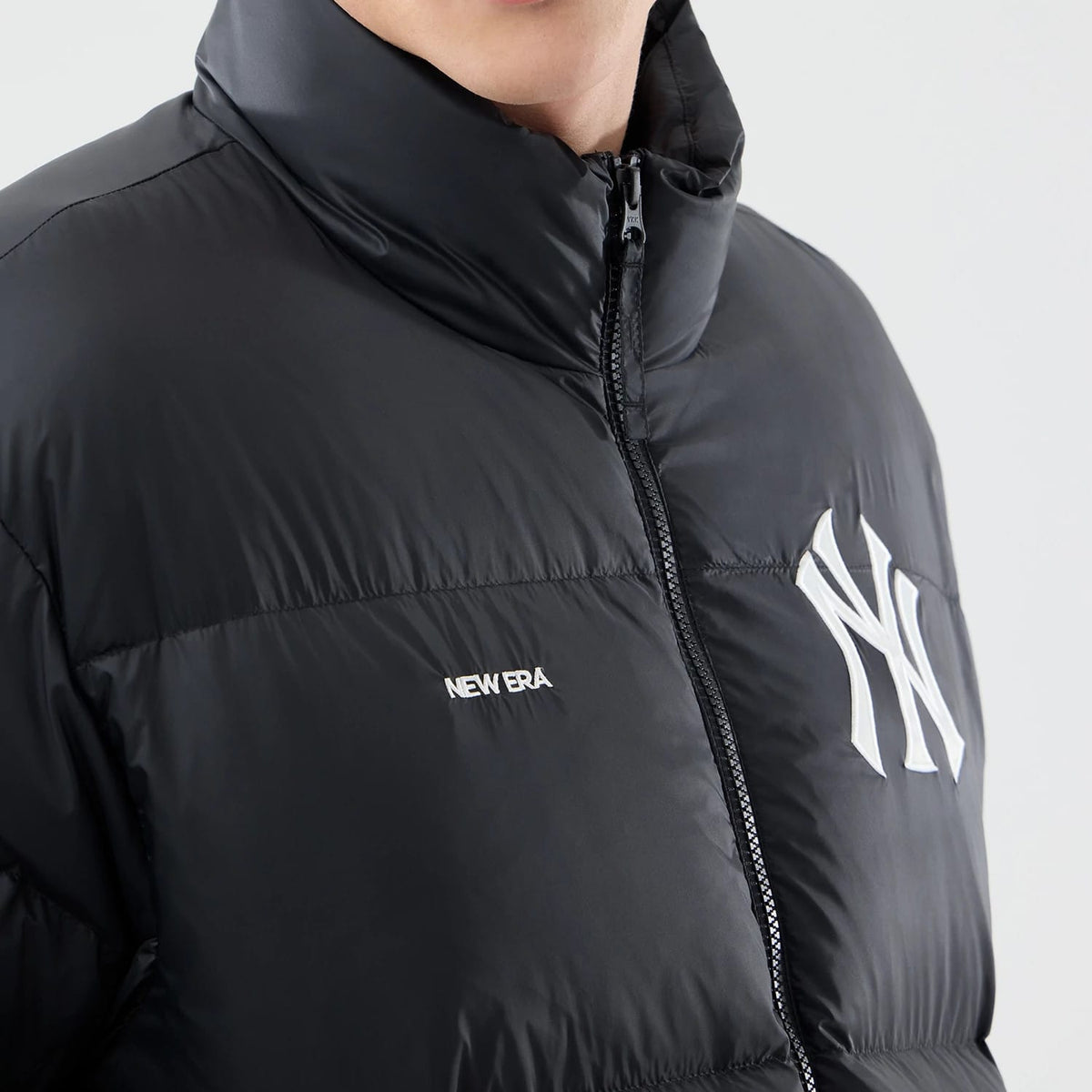 New York Yankees MLB Black Puffer Down Jacket-klyvox