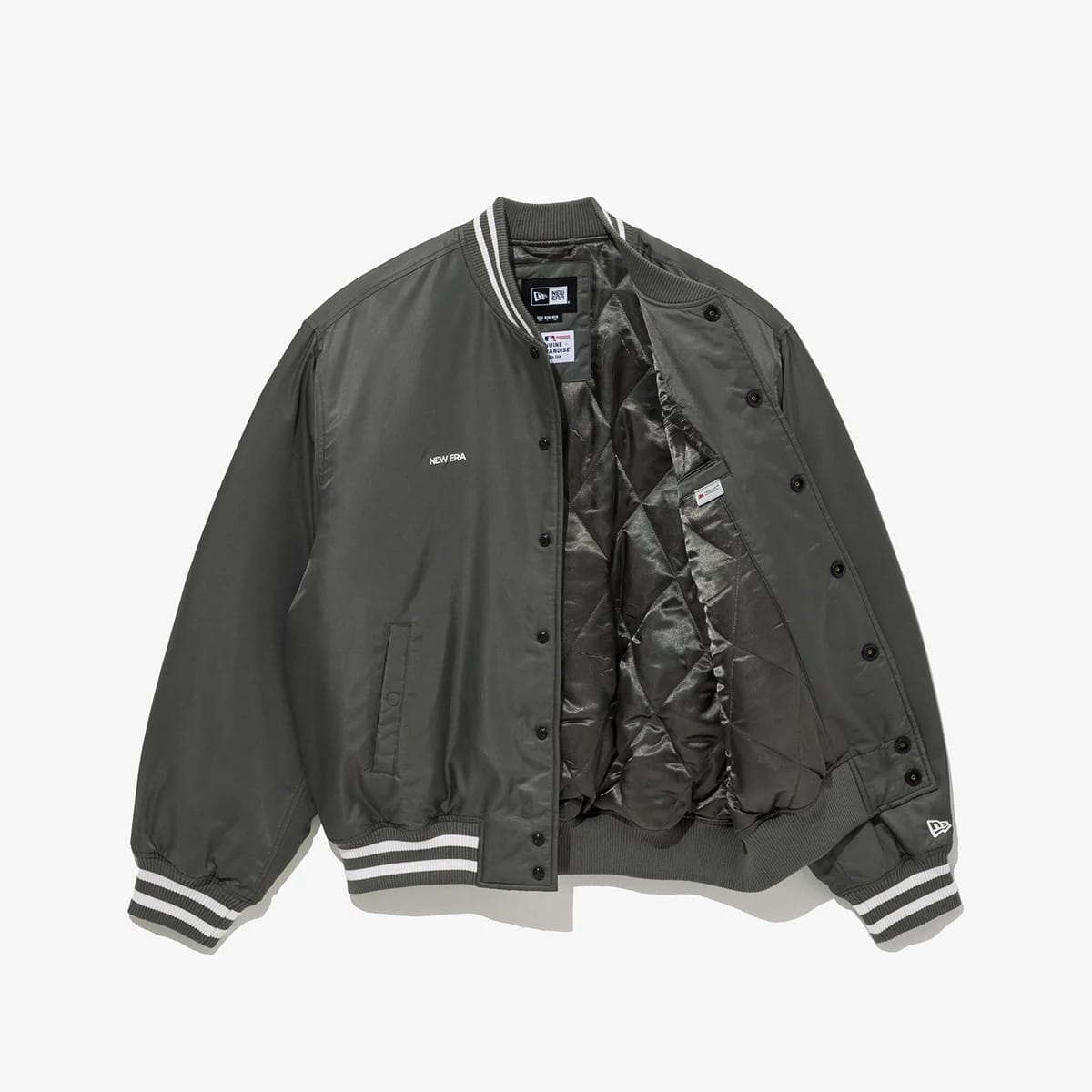 LA Dodgers MLB Grey Stadium Jacket-klyvox