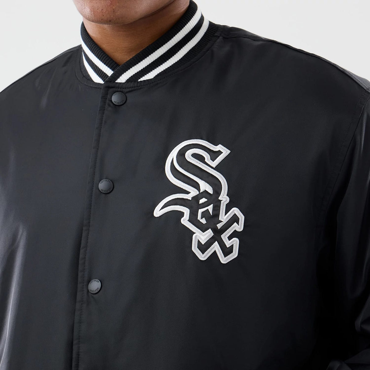Chicago White Sox MLB Authentic Black Stadium Jacket-klyvox