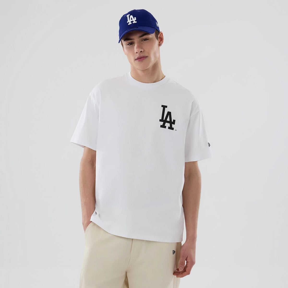 LA Dodgers MLB White T-Shirt-klyvox