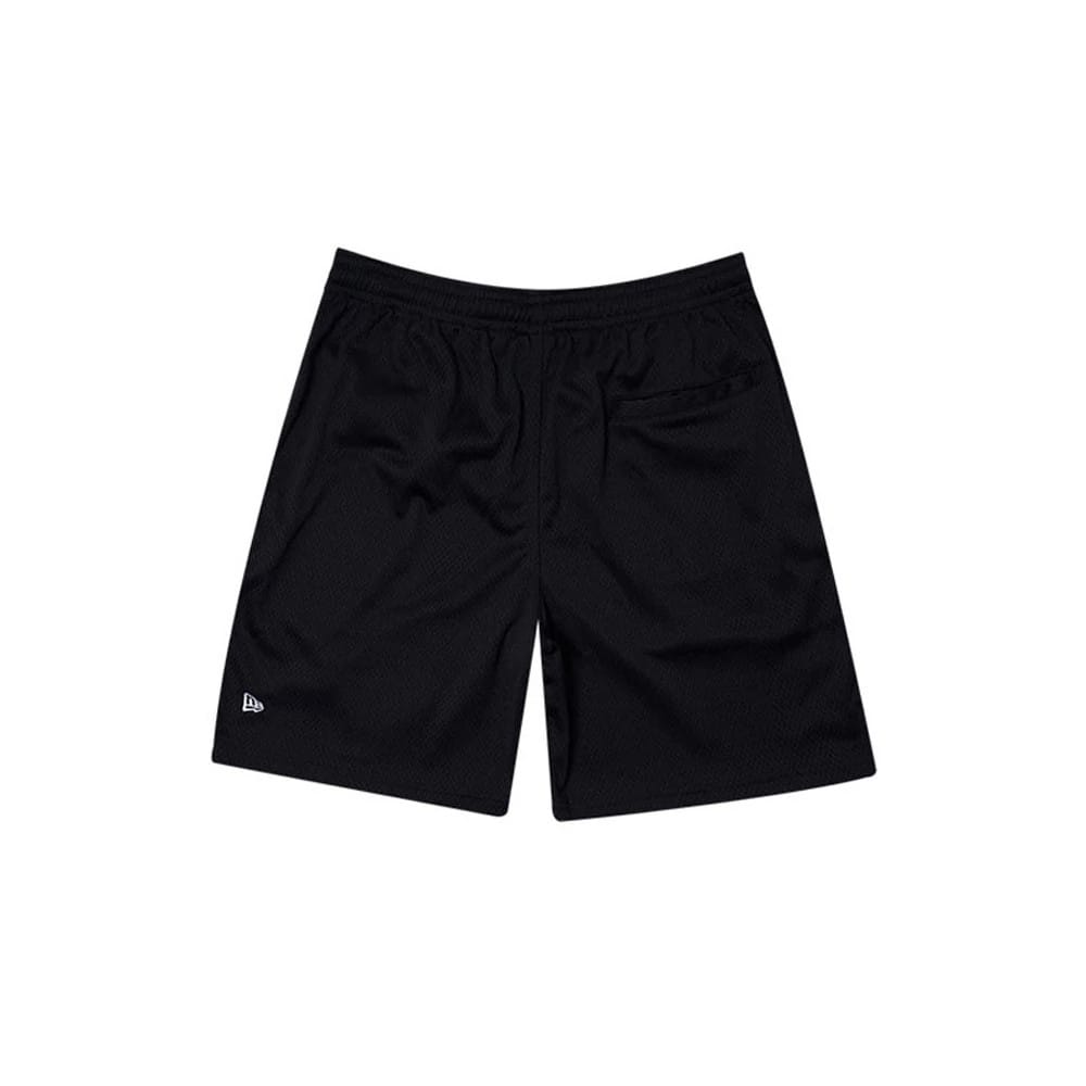 Chicago Bulls NBA Mesh Black Oversized Shorts-klyvox