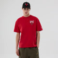 Chicago Bulls NBA logo Red T-Shirt-klyvox