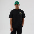 Boston Celtics NBA logo Black T-Shirt-klyvox